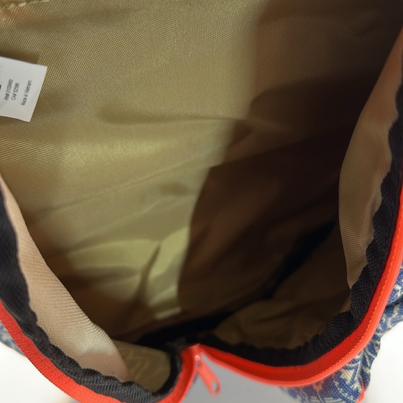 Kavu Out Foxed Printed Rope Sling Bag Canvas approx. 11"x19" - Picture 7 of 8